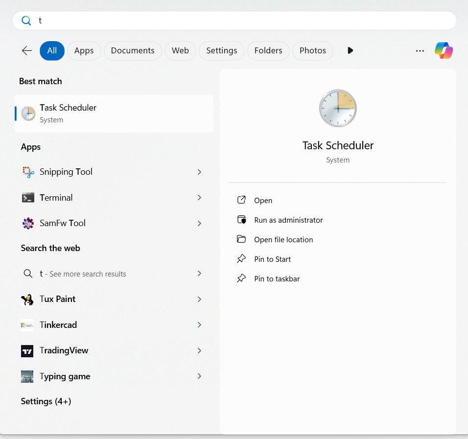 task scheduler